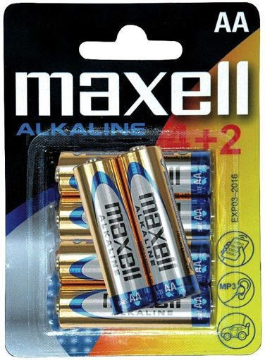 Picture of MAXELL ALKALINE BATTERIES AA